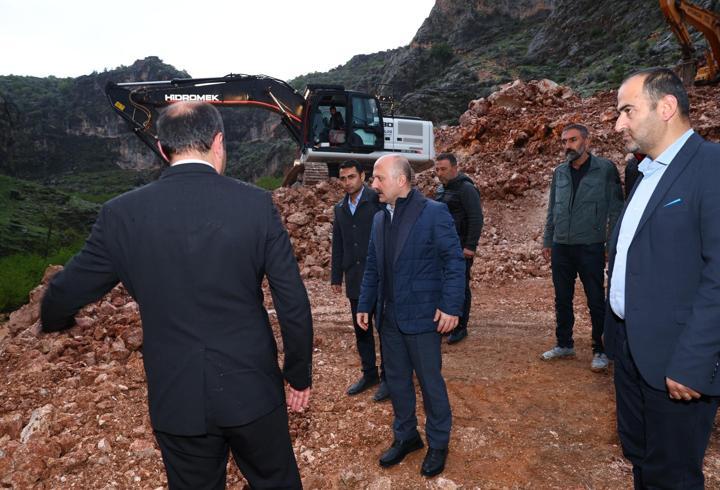 Besni'de mesire flanı Millet Bahçesine dönüştürülüyor 