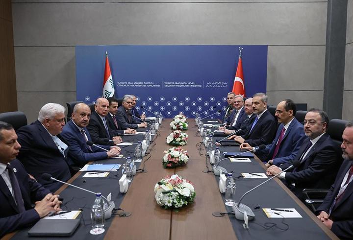 Türkiye-Irak arasında Antalya'da kritik toplantı
