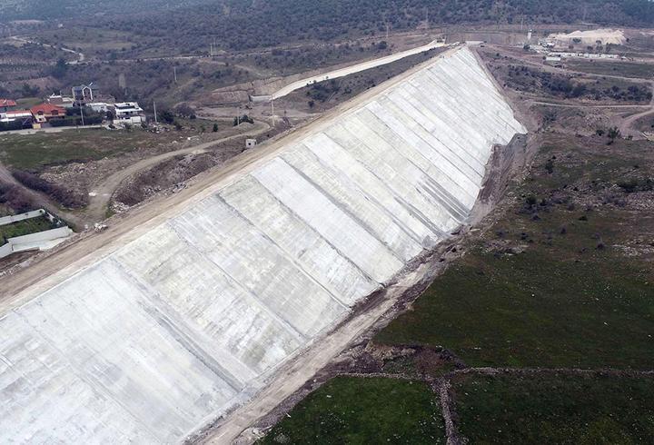 Sarma-Davutlar Barajı'nın inşasında sona yaklaşıldı