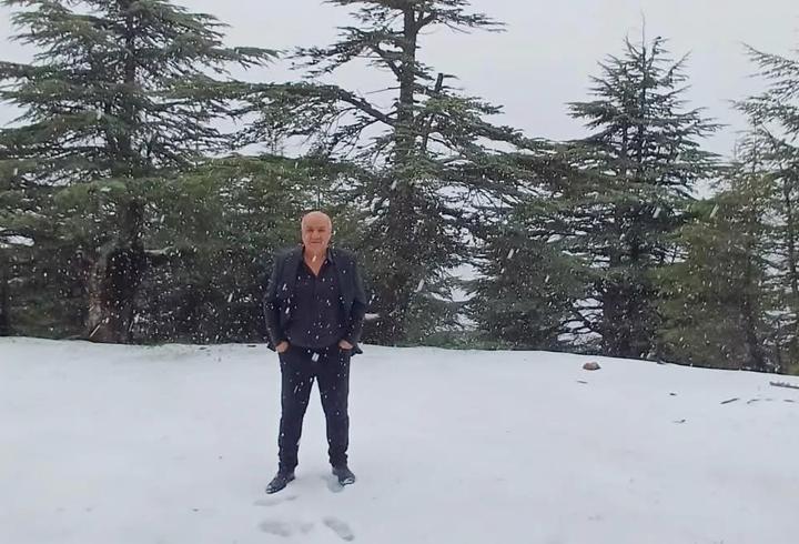 Gaziantep’te yaylalara kar yağdı
