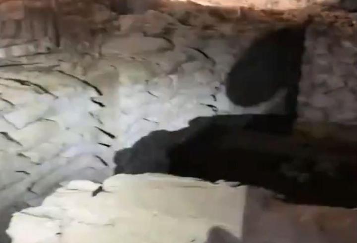 Pençe Kilit bölgesinde tespit edilen mağara kullanılamaz hale getirildi