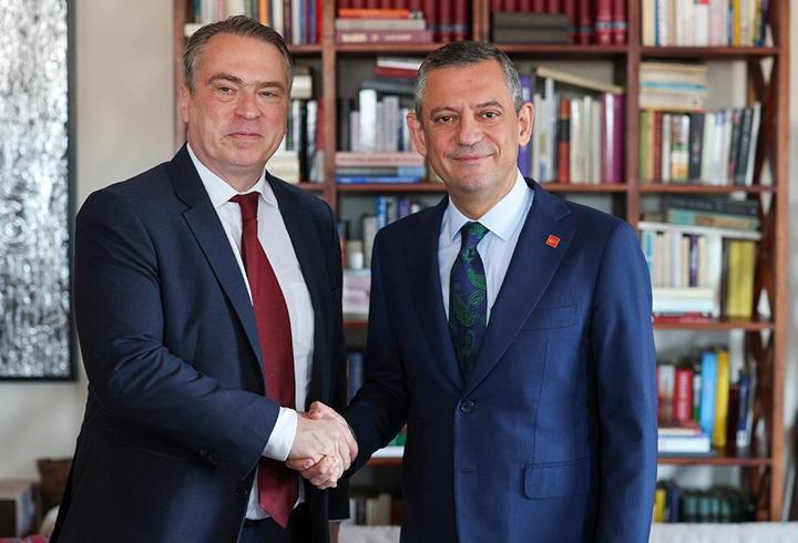Özgür Özel, AB büyükelçileri ile bir araya geldi