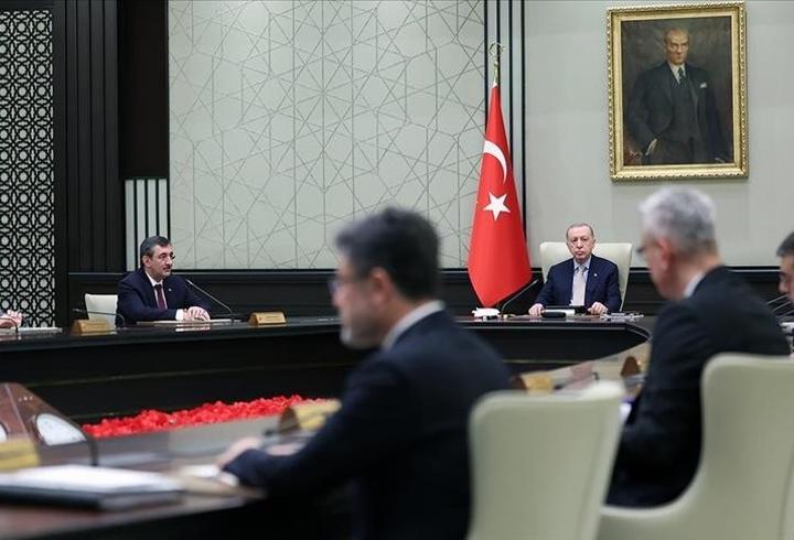 SON DAKİKA! Cumhurbaşkanlığı Kabine Toplantısı başladı