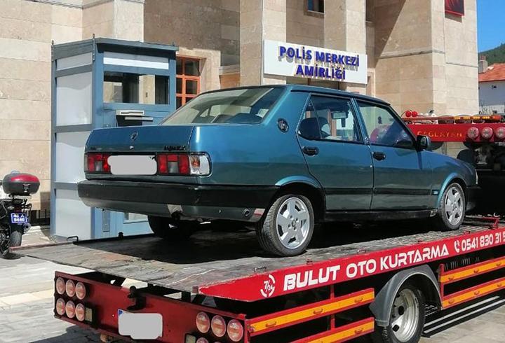 Drift yapan sürücüye 52 bin 712 lira ceza