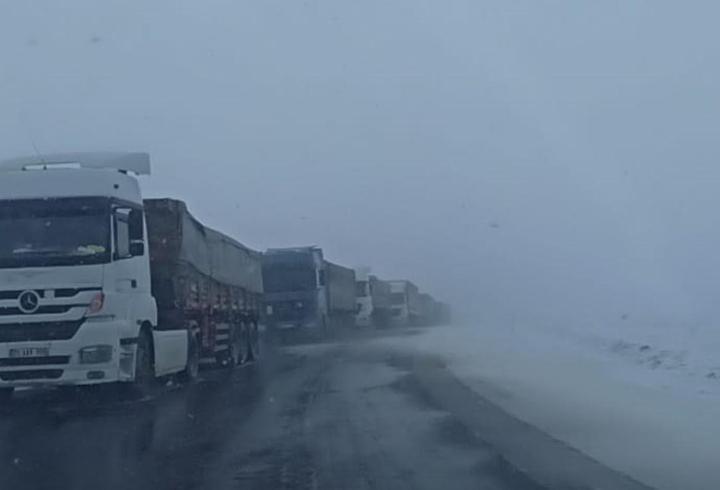 Kar yağışı Ilgar Dağı’nda ulaşımı etkiledi