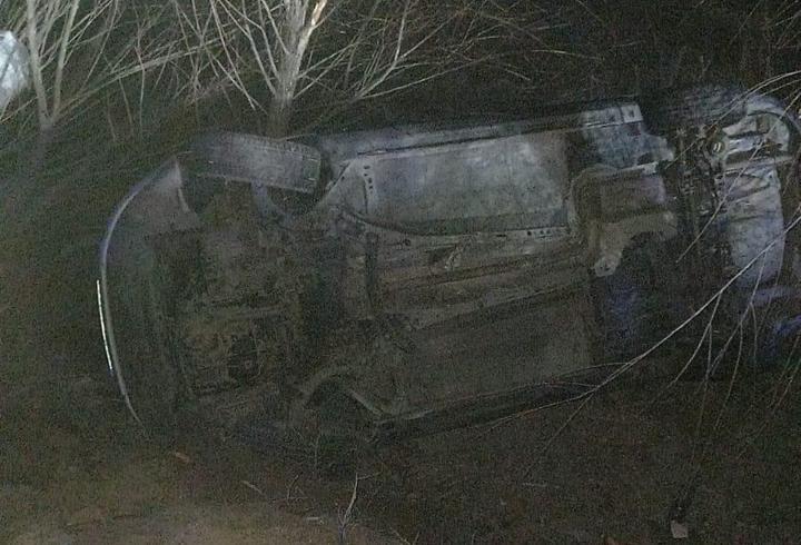 Nevşehir'de otomobil şarampole devrildi: 1 yaralı