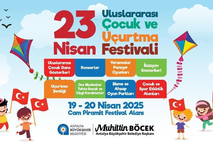 Büyükşehir'den 23 Nisan’a özel coşku dolu program