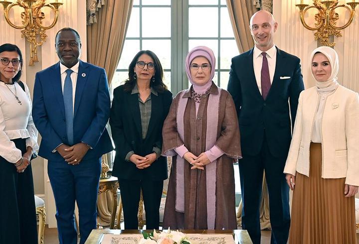 Emine Erdoğan, BM Çocuklara Yönelik Şiddet Özel Temsilcisi ile görüştü