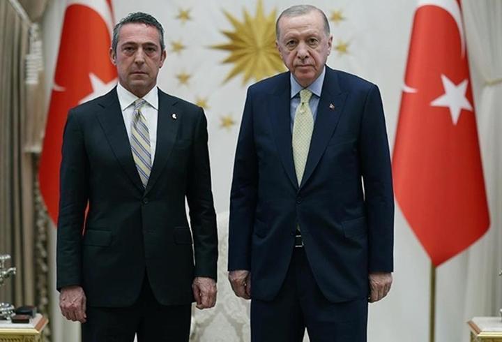 Cumhurbaşkanı Erdoğan, Ali Koç'u kabul etti!