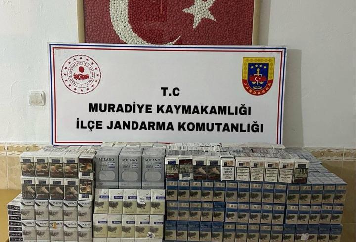 Van'da 3 bin 140 paket kaçak sigara ele geçirildi