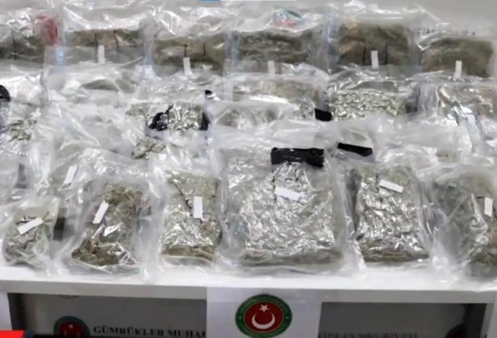 İpsala Sınır Kapısı’nda cipte 17 kilo esrar ele geçirildi