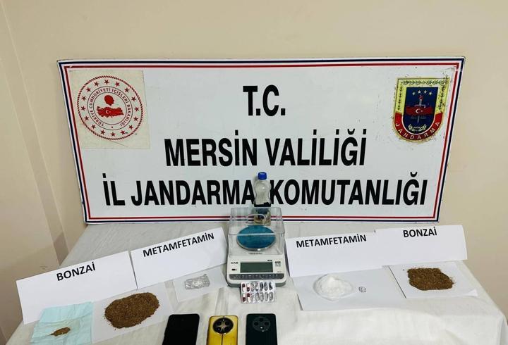 Mersin'de uyuşturucu operasyonu: 2 gözaltı