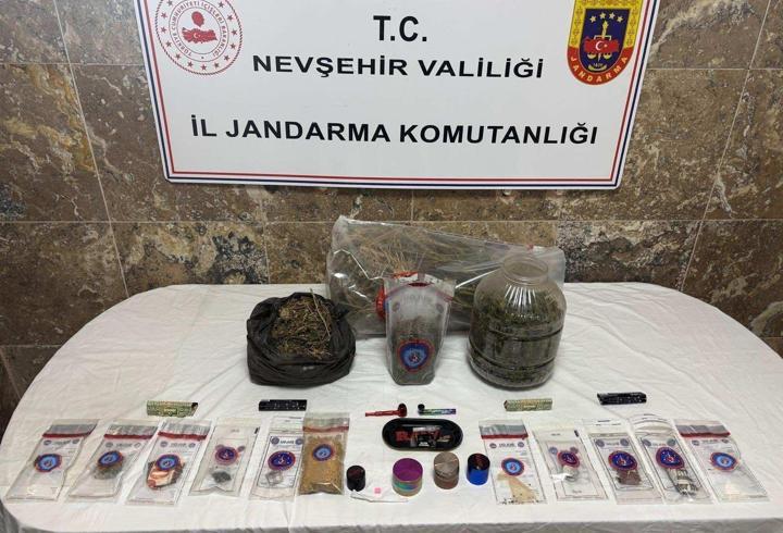 Nevşehir'de uyuşturucu operasyonu: 3 gözaltı