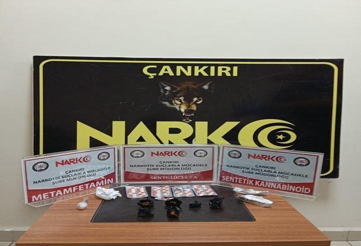 Çankırı'da uyuşturucu operasyonu; 5 tutuklama