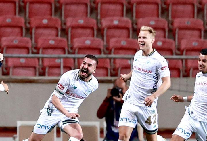 Konyaspor, Hatayspor’dan 3 puanı 3 golle aldı