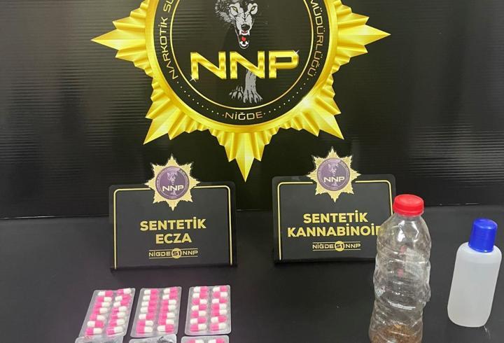 Niğde'de uyuşturucu operasyonunda 4 tutuklama