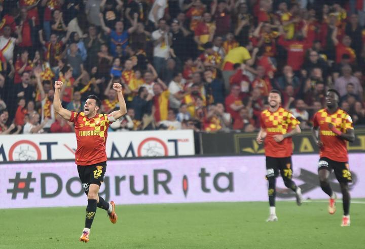 Göztepe final bileti için Trabzon'da