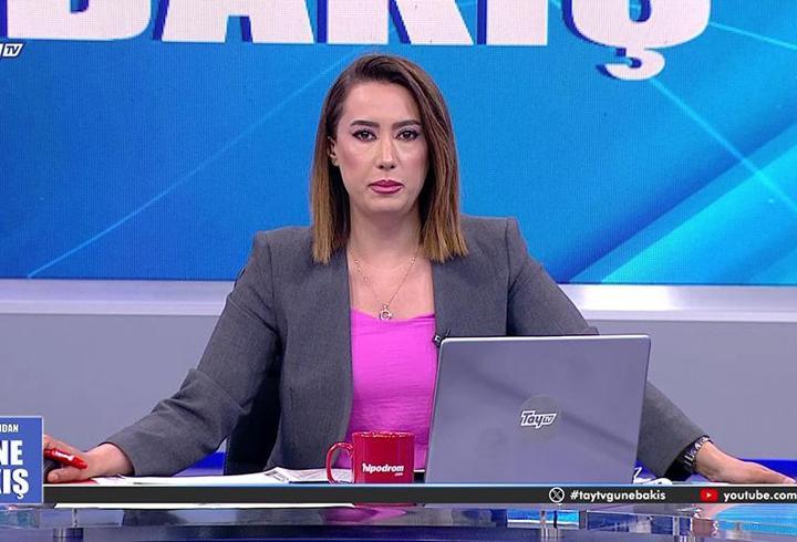TAY TV canlı yayında depreme yakalandı