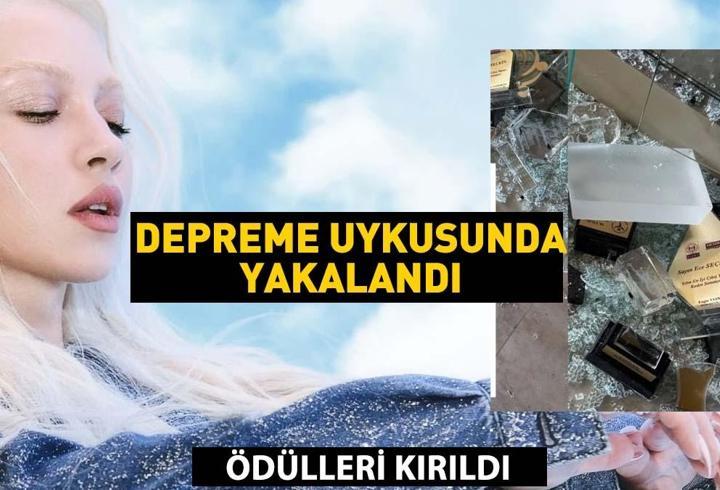 Ece Seçkin'den deprem paylaşımı! Ödülleri tuzla buz oldu!