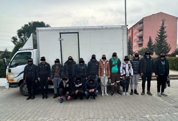  Kırklareli'de 75 kaçak göçmen yakalandı