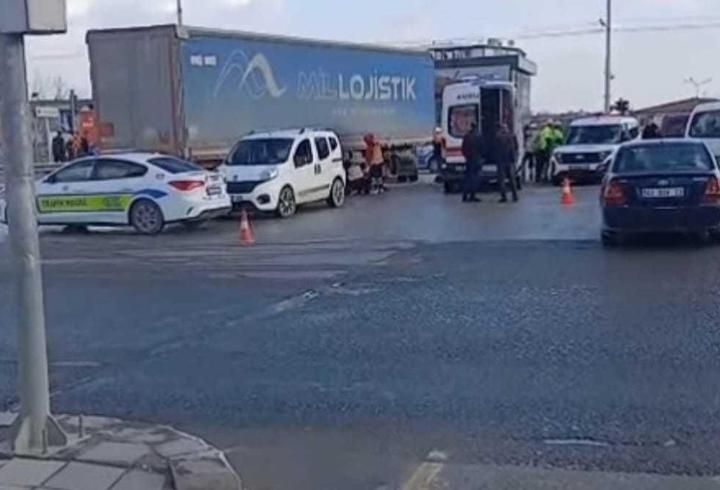 TIR Çarpması Sonucu Hayatını Kaybeden Kişi