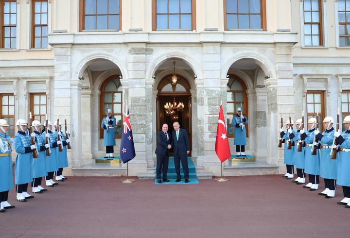 Erdoğan, Yeni Zelanda Başbakanı Luxon İçin Yemek Verdi