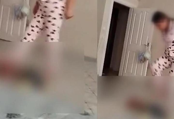 Fatih'te, 2 yaşındaki bebeğe bakıcı dehşeti!