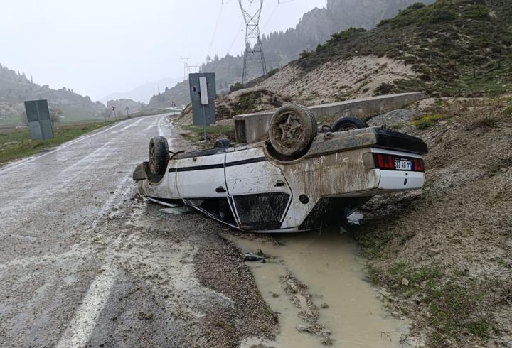 Kahramanmaraş’ta 3 ayrı kazada 6 kişi yaralandı