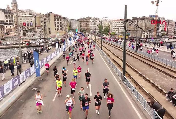 20. İstanbul Yarı Maratonu rekor kırdı