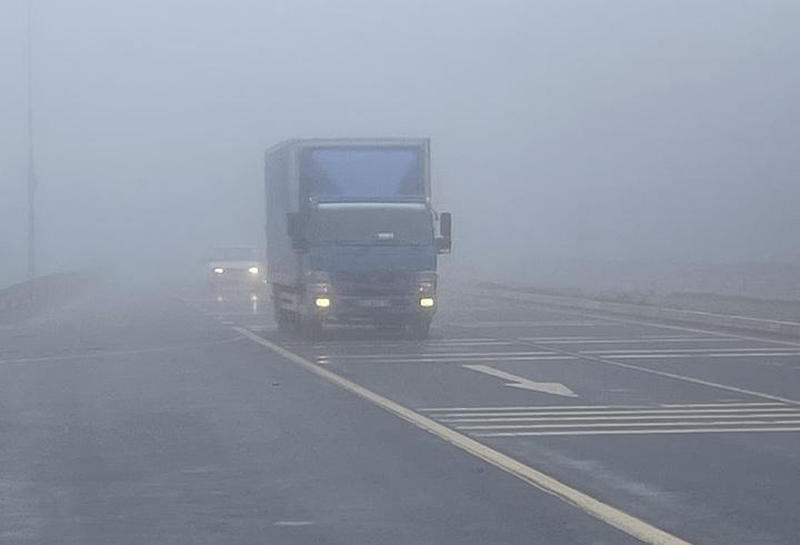 Bolu Dağı'nda Sisle Görüş Mesafesi 25 Metreye Düştü