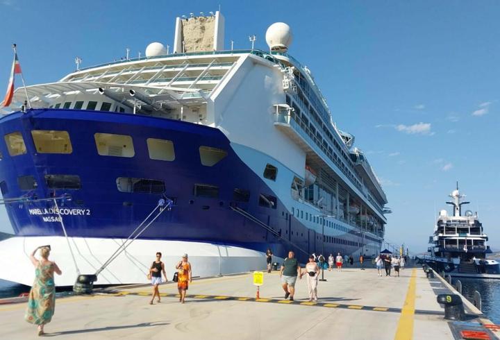 Bodrum’a denizden 1772 turist geldi