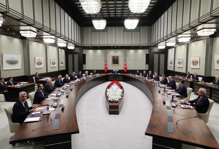 Cumhurbaşkanlığı Kabinesi, toplandı