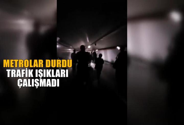 Avrupa karanlıkta kaldı! Metrolar durdu, araçlar yolda kaldı…