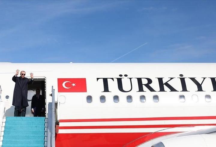 Cumhurbaşkanı Erdoğan, İtalya'ya gitti