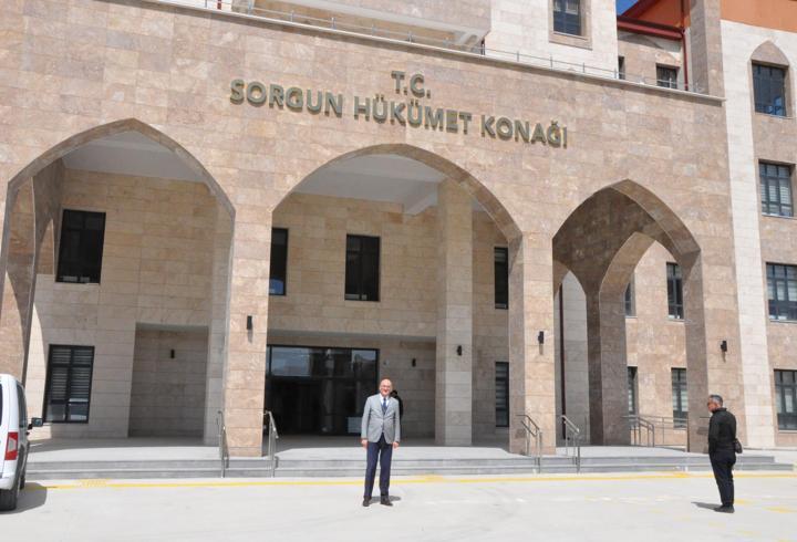 Sorgun'da yeni Hükümet Konağı hizmete girdi