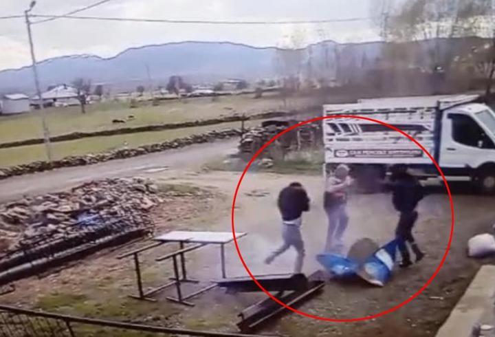 Neye uğradıklarını şaşırdılar! Varil bomba gibi patladı