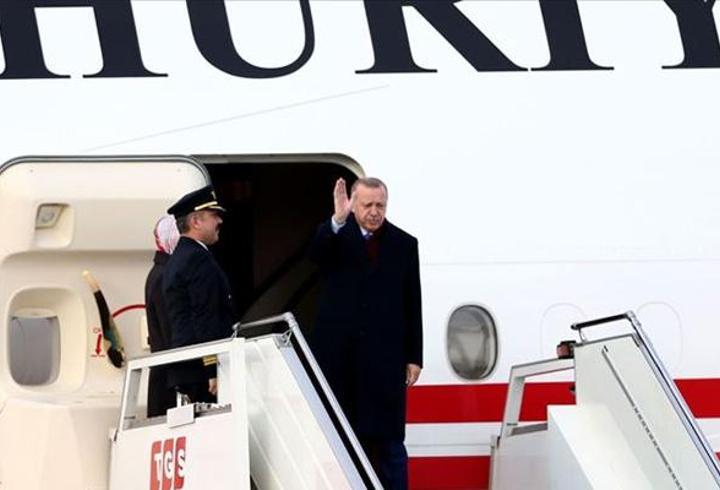 Cumhurbaşkanı Erdoğan İtalya'dan ayrıldı