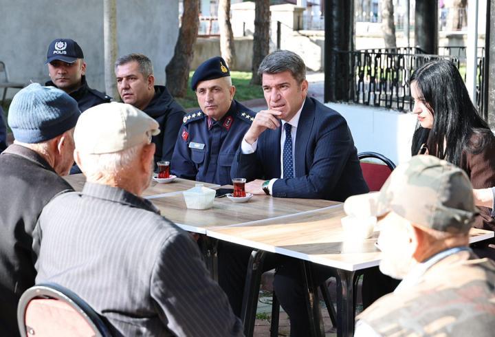 Vali Bakan, Hamamözü'nü ziyaret etti