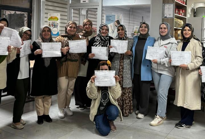 Kadınlara mantar yetiştiriciliği kursu