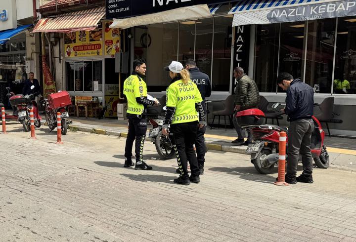 Yalvaç'ta trafik denetimi