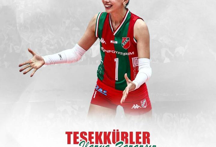 Karşıyaka filesinde bir ayrılık daha