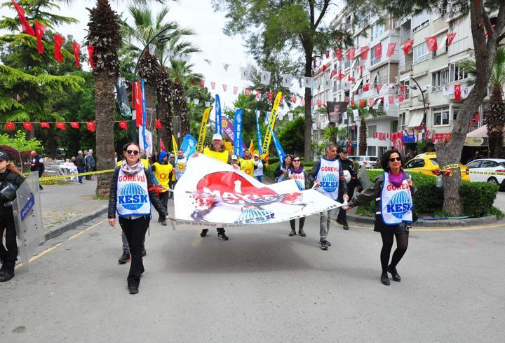 Manisa'da 1 Mayıs kutlandı