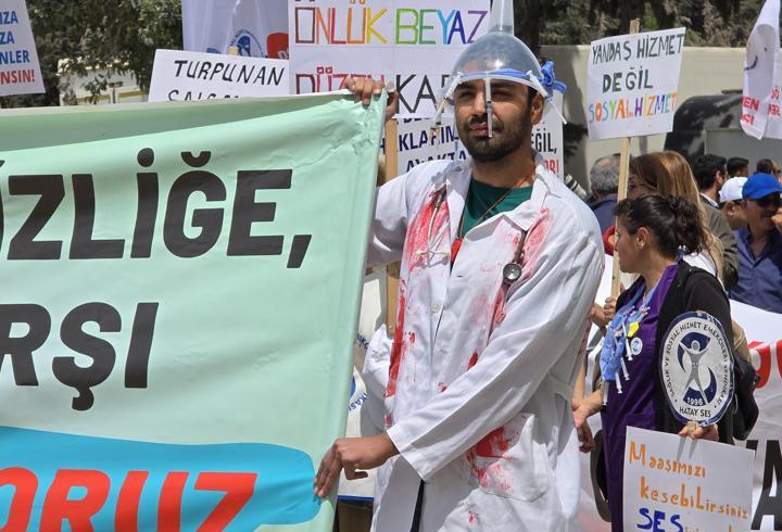 Hatay'da 1 Mayıs kutlandı