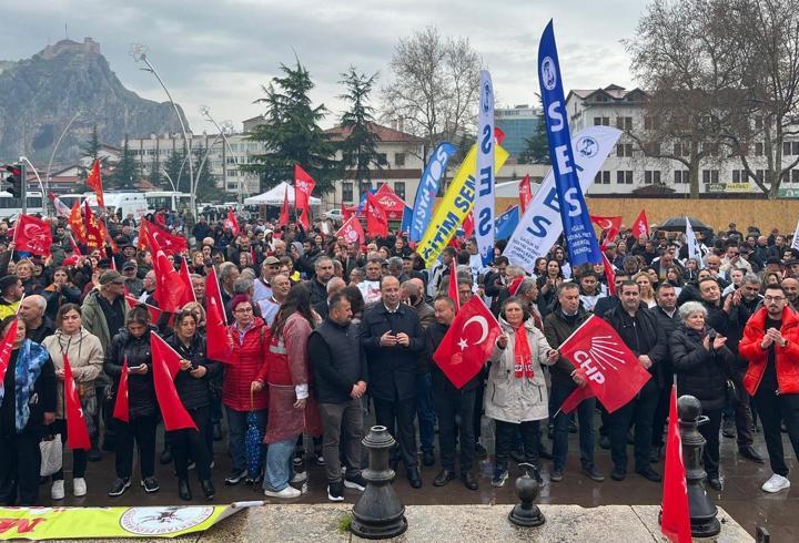 Tokat’ta 1 Mayıs kutlandı