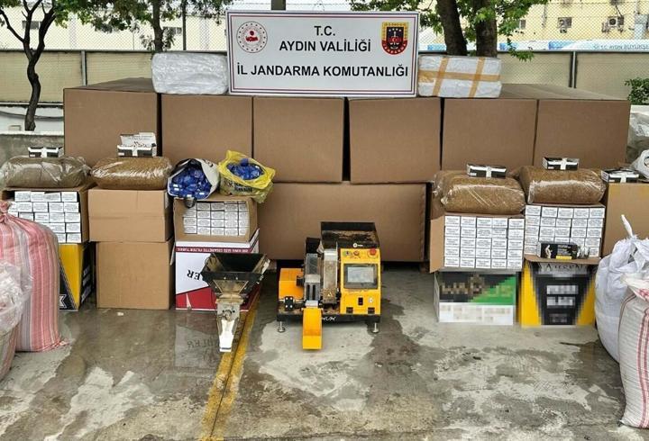 Aydın'da kaçak tütün operasyonu: 1 gözaltı
