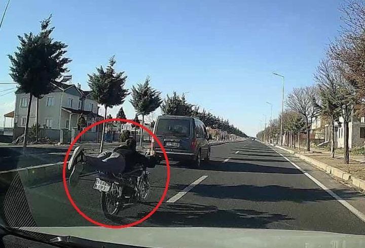 Trafikte makas atan motosiklet sürücüsüne 28 bin TL ceza