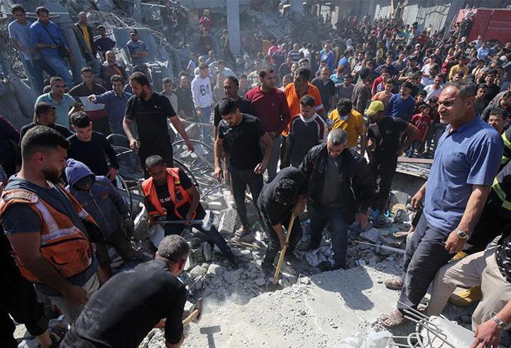 Gazze’de can kaybı 52 bin 495’e yükseldi