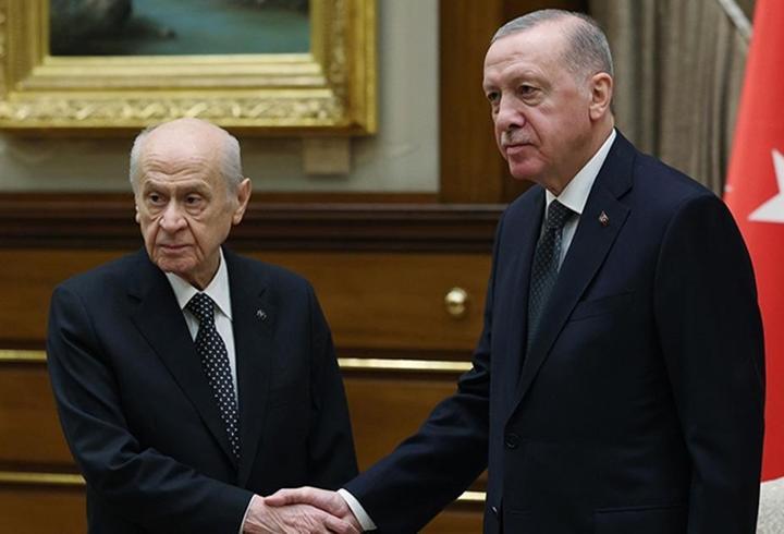 Cumhurbaşkanı Erdoğan, Devlet Bahçeli ile telefonda görüştü