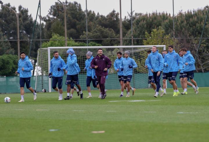Trabzonspor'da Kasımpaşa maçı hazırlıkları sürüyor
