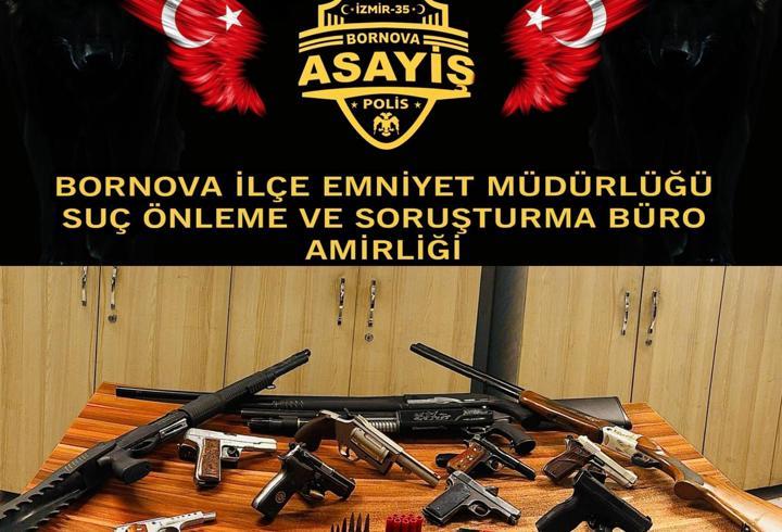 İzmir'de yasa dışı silah ticaretine 1 tutuklama